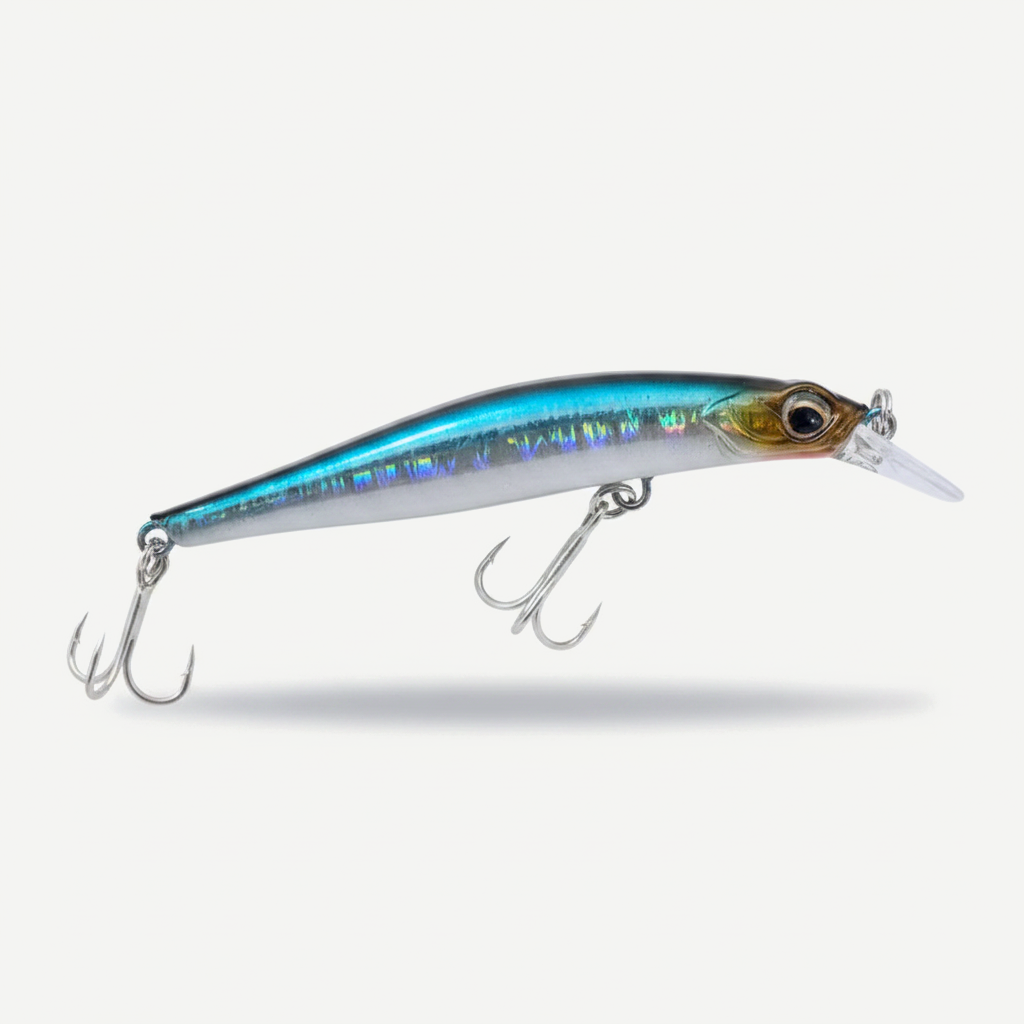 TSUYOKI Sinking Artist Minnow Bait 80mm 9g Jerkbait Swimbait Jackson Artist FR80 Minnow Wobbler for Bonito Seabass King 