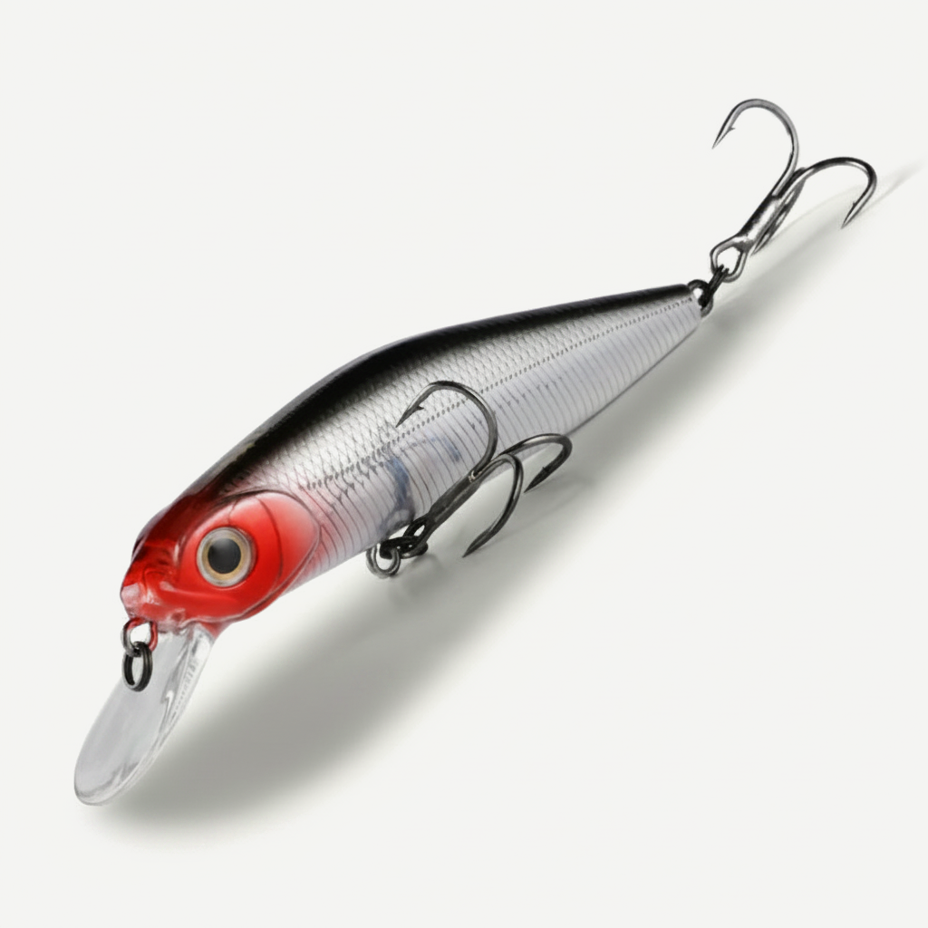 BEARKING 78mm Minnow Wobbler Diving Crankbait for Bass