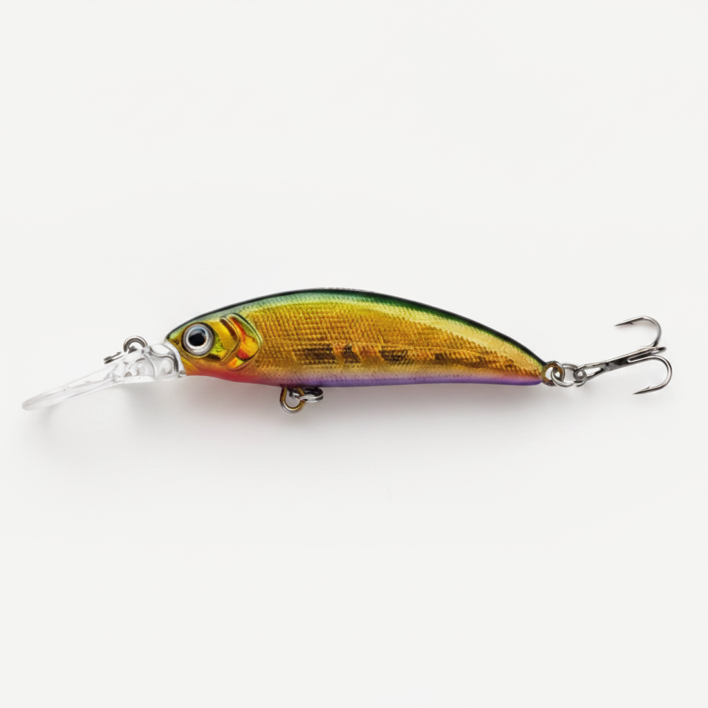 TSUYOKI Trout Minnow 50mm 5g Sinking Fishing Lure Diving 0.8-1.5m Ima Sukari 50SS Deep Wobbler Pesca Rainbow Trout Salmo