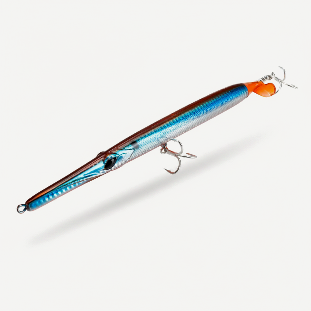 Hunthouse Pencil Fishing Lures 225mm/40g Surface Baits Propeller Needle Floating For Fish Bluefish Seabass Lw550
