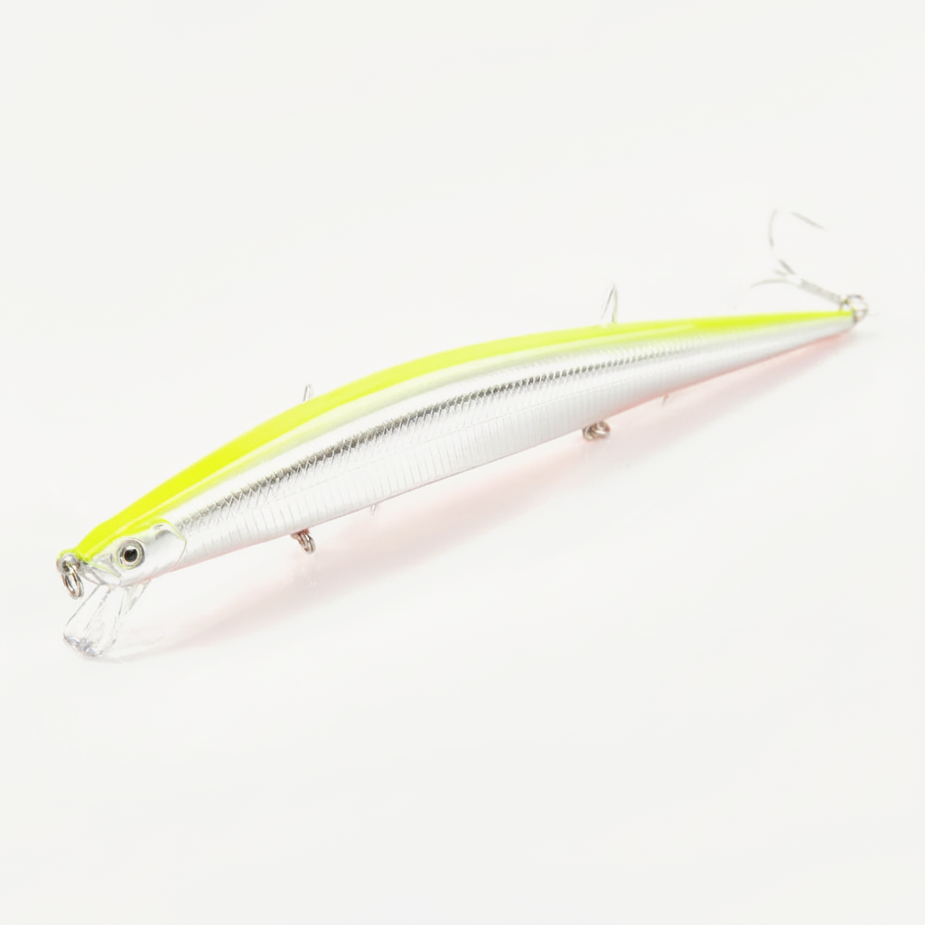 Hunthouse Sinking Tide Minnow Lure 175mm/31g Long Casting Saltwater Fishing Baits Sea Wobber Bait For Seabass Tackle LW4