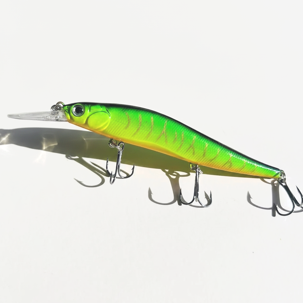 TSUYOKI Minnow Wink 110SF Wobblers 110mm 14.5g Slow Floating Jerkbaits Shallow Dive Rolling Wobblers Vision 110 Pike Fis