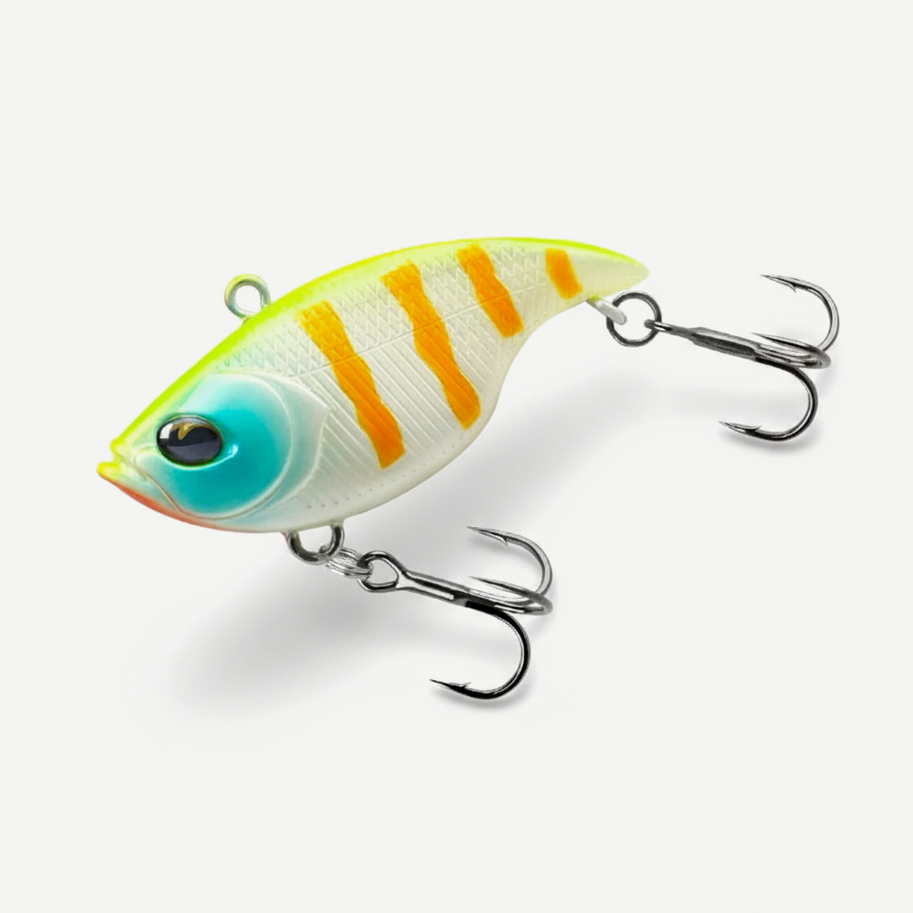 TSURINOYA 50S Vibration TEMPTER 50mm 12.5g Long Casting Sinking Fishing Lure VIB Winter Fishing Lipless Hard Bait For Pi
