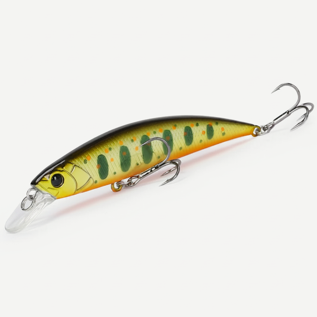 TSURINOYA Fishing Lure Sinking Minnow 80S 12g DW96 8cm Large Rockfish Hard Bait Jerkbait Freshwater stream Saltwater Wob
