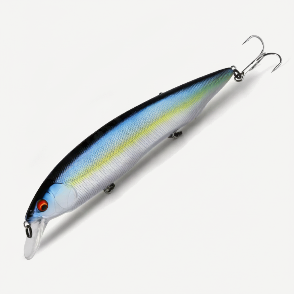 Bearking 160mm Floating Minnow Jerkbait with Tungsten Weight System