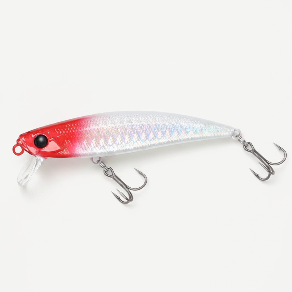 TSURINOYA Trout Plug INTRUDER 71S Sinking Fishing Lure 71mm 10g Long Casting Crankbait Pike Bass High Speed Jerkbait Min