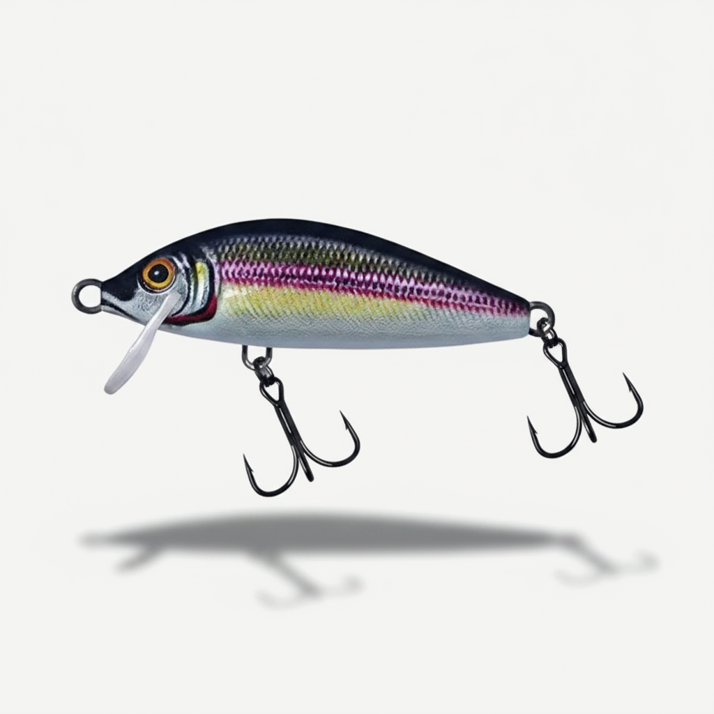 TSUYOKI Jerkbait Wobbler Stream Bait 5cm 5g Sinking Minnow Lure for Fishing Perch Brown Trout Countdown Elite CDE50 Pesc