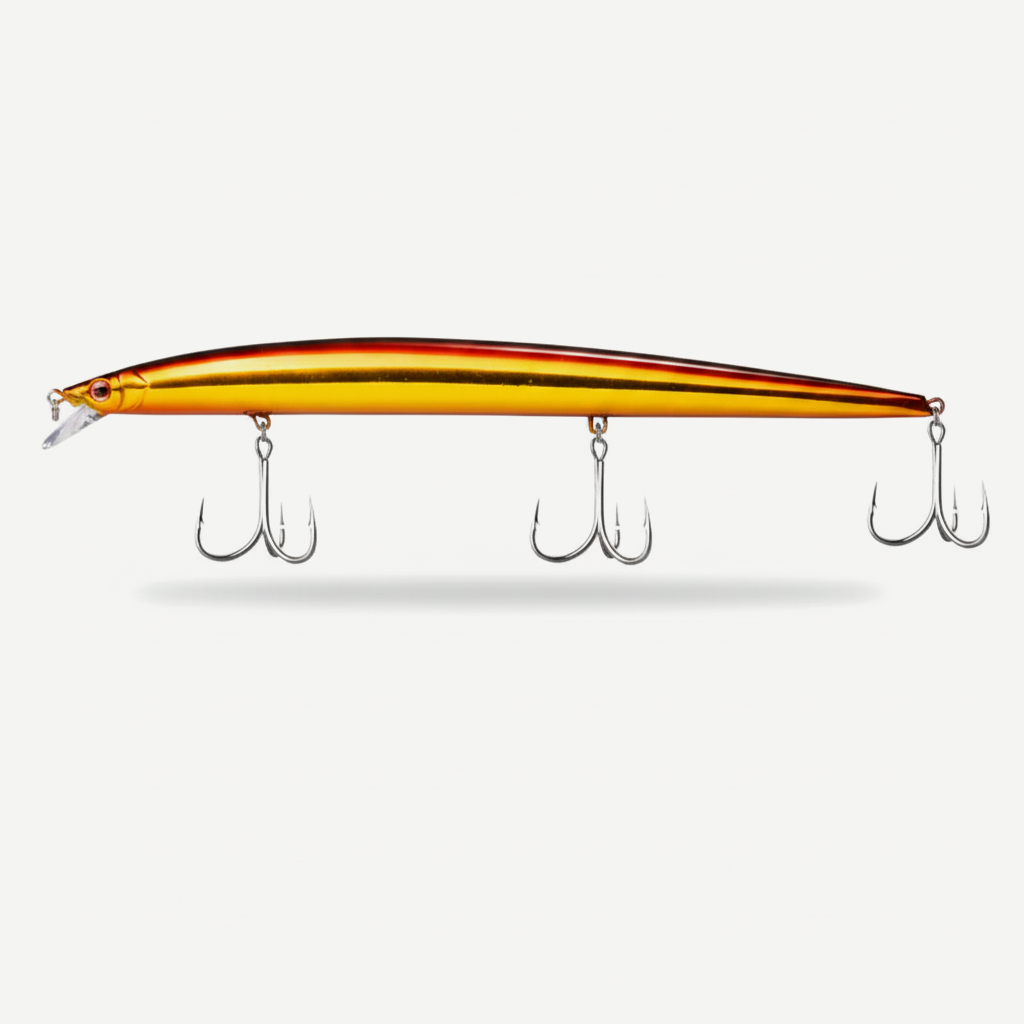 Hunthouse Minnow Floating Fishing Lure 210mm 34g Long Casting Saltwater Hard Bait Wobblers For Sea Bass Fishing Tackle l
