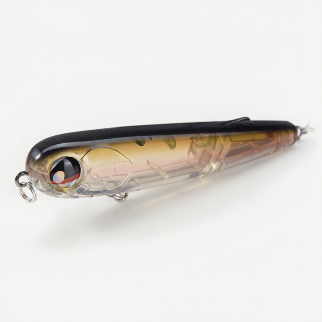 Hunthouse Floating Pencil Fishing Lure 95mm 18g Topwater Surface Wobbler Hard Bait For Seabass Saltwater Perch Tackle