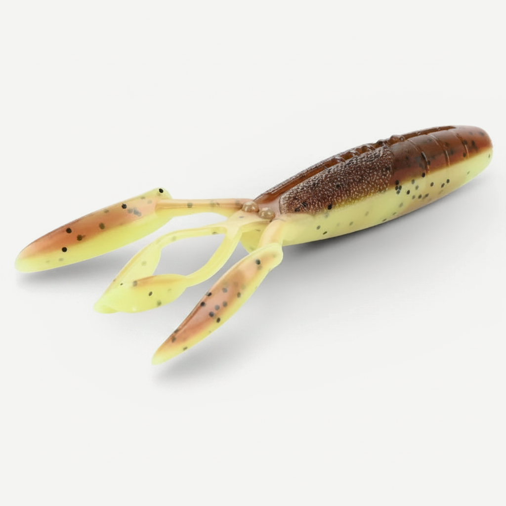 Lobster Craw Glide Soft Bait for Heavy Cover Bass Fishing