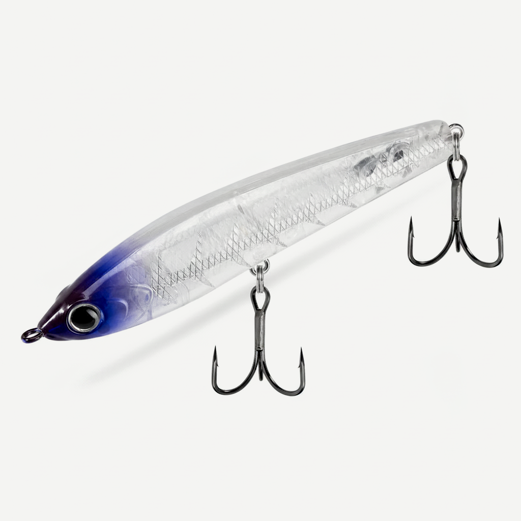 Hunthouse Topwater Floating Red Devil 75 Pencil Fishing Lure Hard Bait 75mm6g Surface Stickbait Bass Pike Artificial Fis