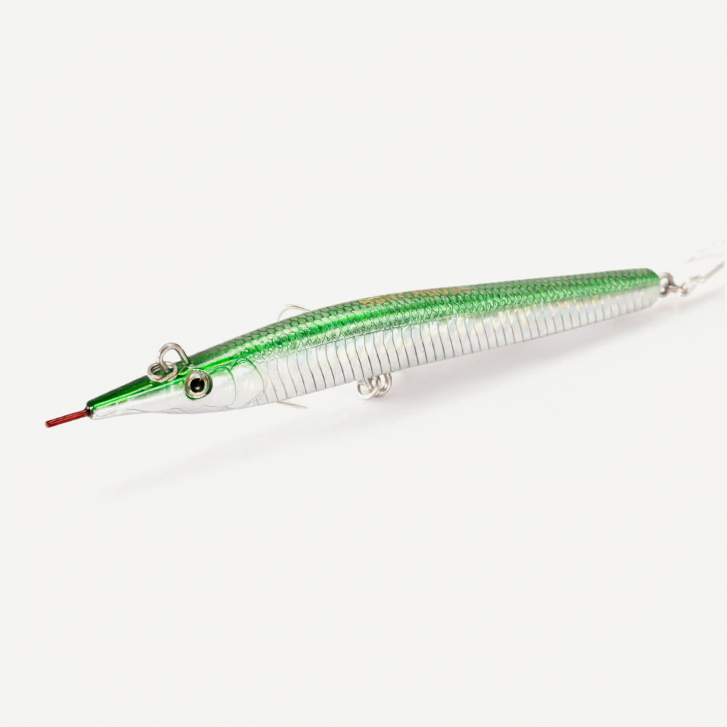 Hunthouse Sinking Needle Pencil Fishing Lure Stickbait 18/28/30/36/54g Skipping Garfish Artificial Bait For Sea Bass LW5