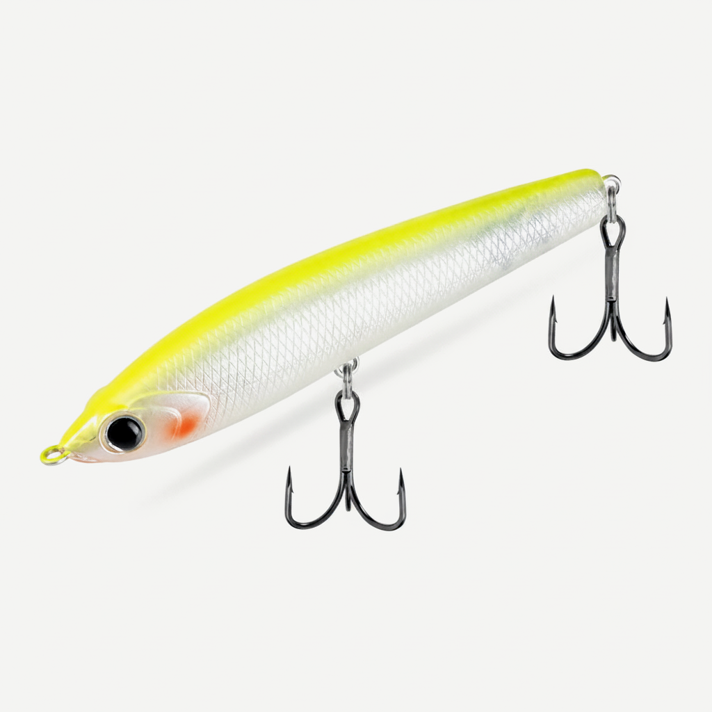 Hunthouse Topwater Floating Red Devil 75 Pencil Fishing Lure Hard Bait 75mm6g Surface Stickbait Bass Pike Artificial Fis