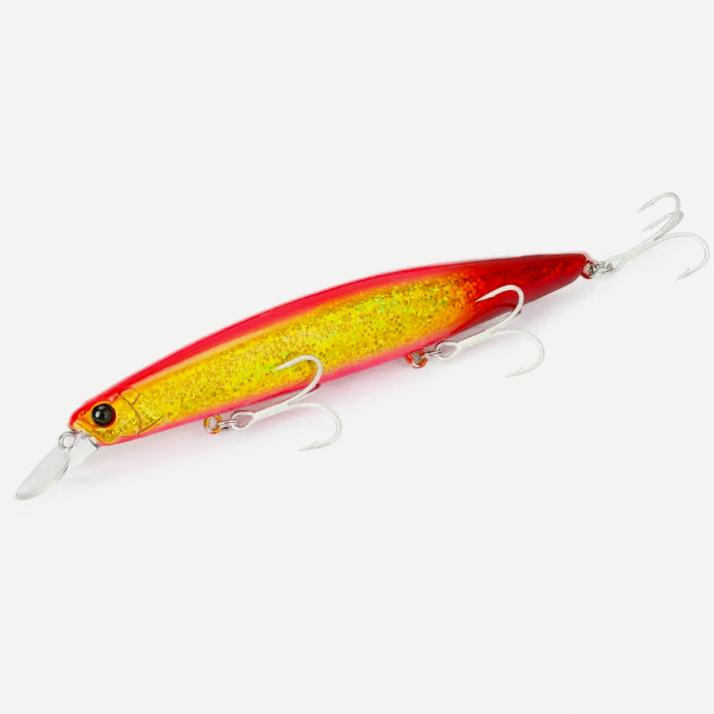 TSURINOYA 130S Sinking Minnow Fishing Lure SCOUT 130mm 24g Long Casting Seabass Flounder Artificial Large Sea Fishing Ha