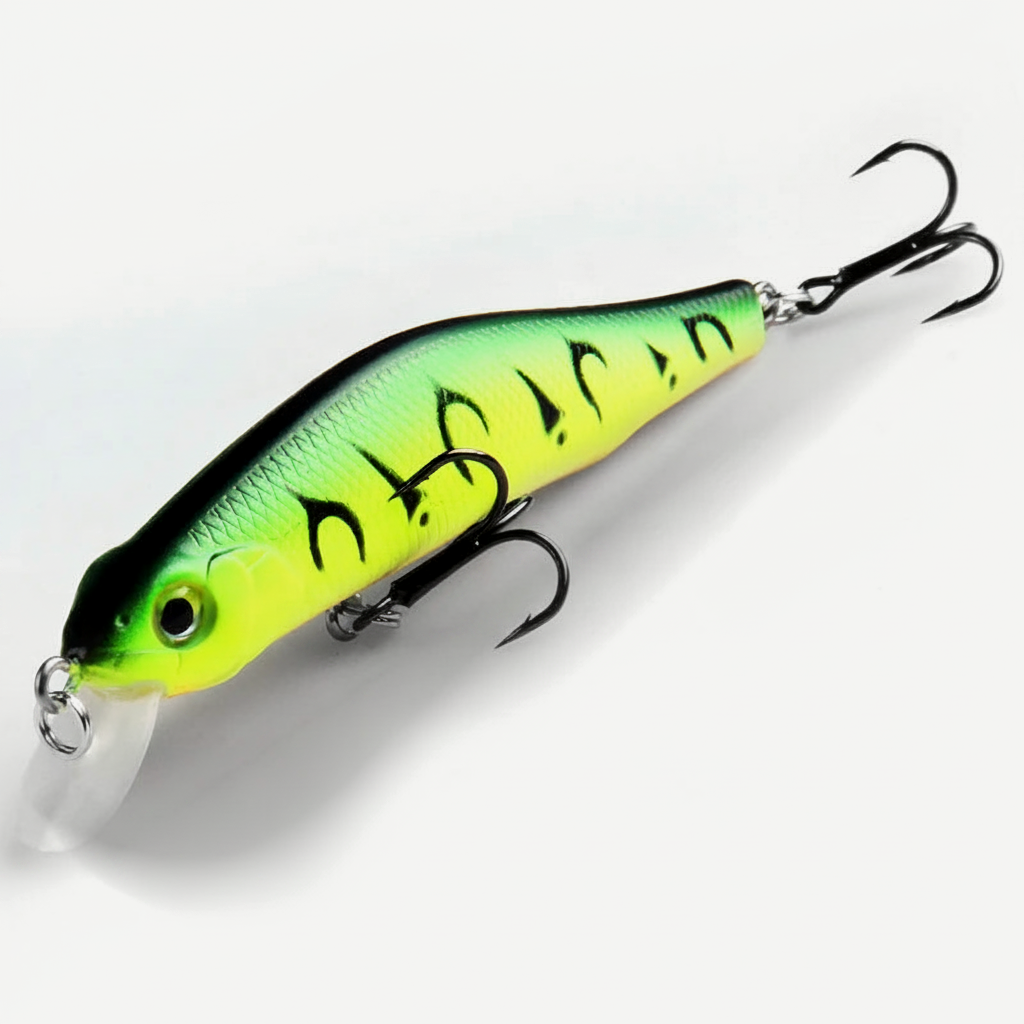 Bearking 80mm Minnow Crankbait with Magnetic Weight Transfer