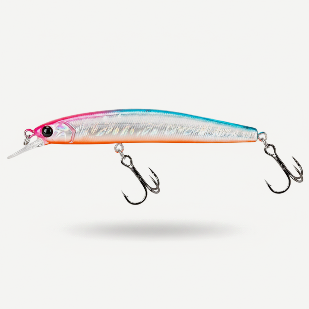 TSURINOYA 100SP Suspending Minnow Fishing Lure DW70 100mm 9.5g Jerkbait Pike Bass Crankbait Wobbler Hard Bait  fishing g