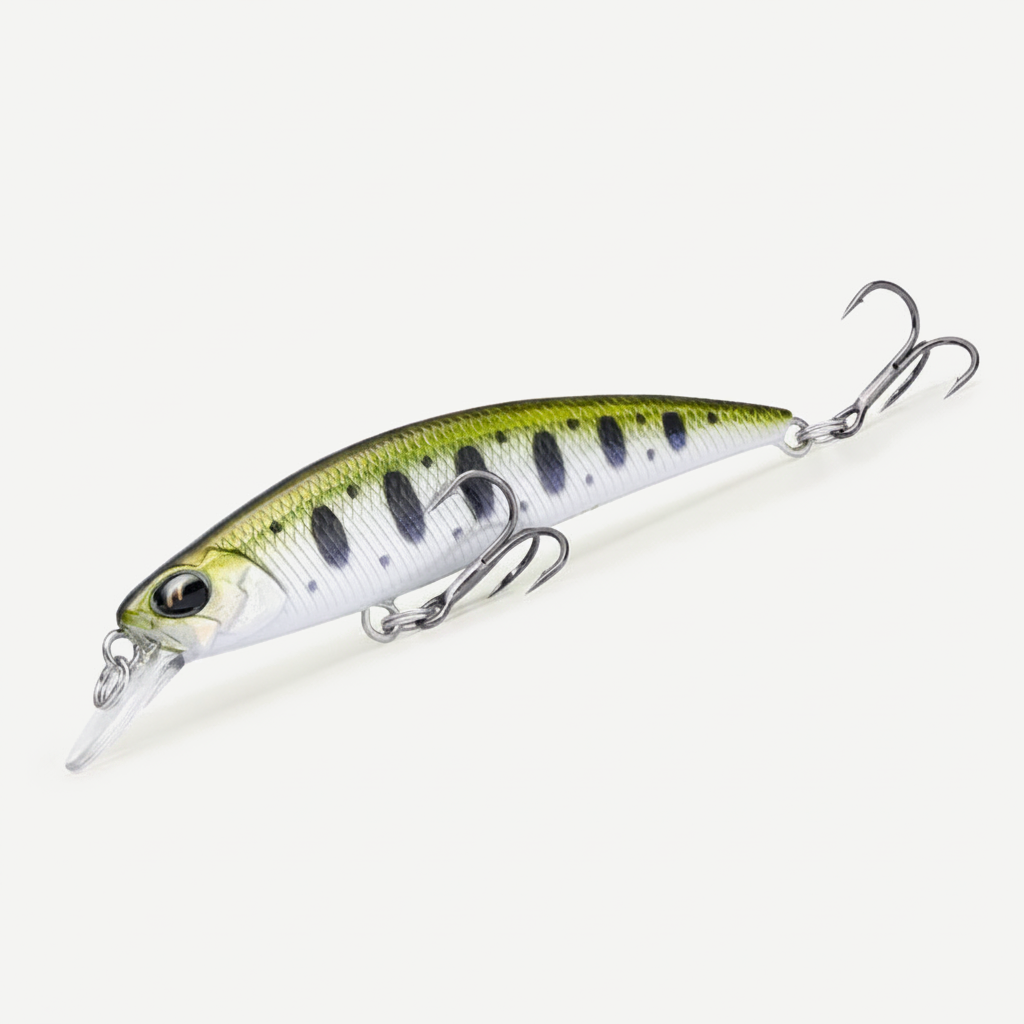 TSURINOYA 70S Sinking Minnow Fishing Lure DW75 70mm 8.9g 0.6~1.0m Hard Bait Stream Bass Trout Artificial Jerkbait