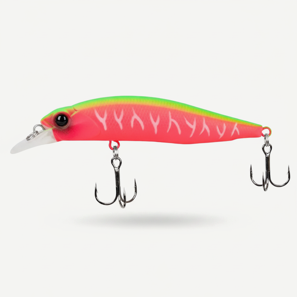 TSURINOYA Jerkbait DW101 77mm 8.5 Suspending Minnow Fishing Lure 77SP Artificial Hard Baits Movement System Pike Fishing