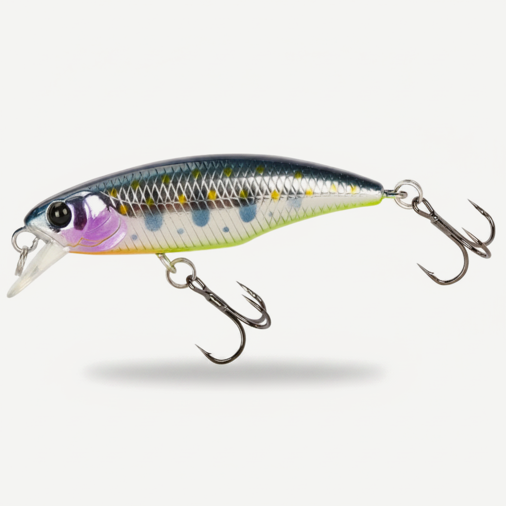 TSURINOYA Fishing Lure DW69 Sinking Minnow Hard Bait 48S 48mm 3.3g Fishing Wobblers Jerkbait Bass Trout Lure Swimbait
