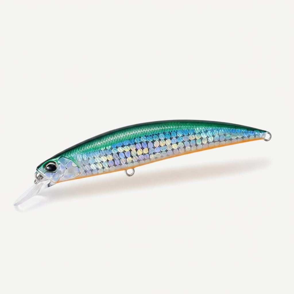 TSUYOKI Minnow Fishing Lure 95/110mm Sinking Hard Bait Wobbler Jerkbait Long Casting Saltwater Seabass Spearhead Ryuki 9