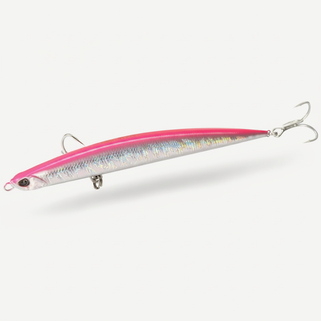 Hunthouse Sinking Pencil Fish Lure 125mm 40g 175mm 50g Saltwater Long Cast Hard Bait Wobbler for Sea Bass Pike Fishing T