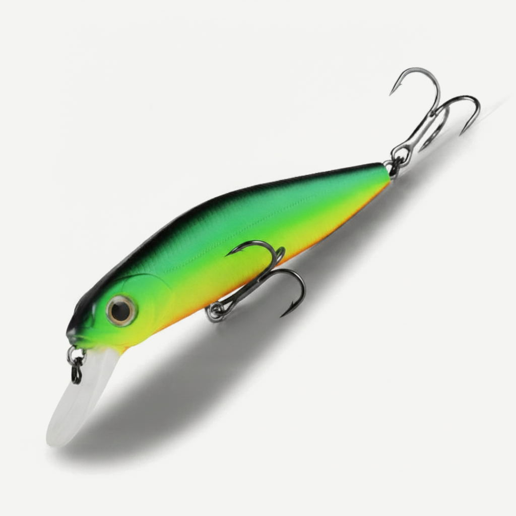 BEARKING 78mm Minnow Wobbler Diving Crankbait for Bass