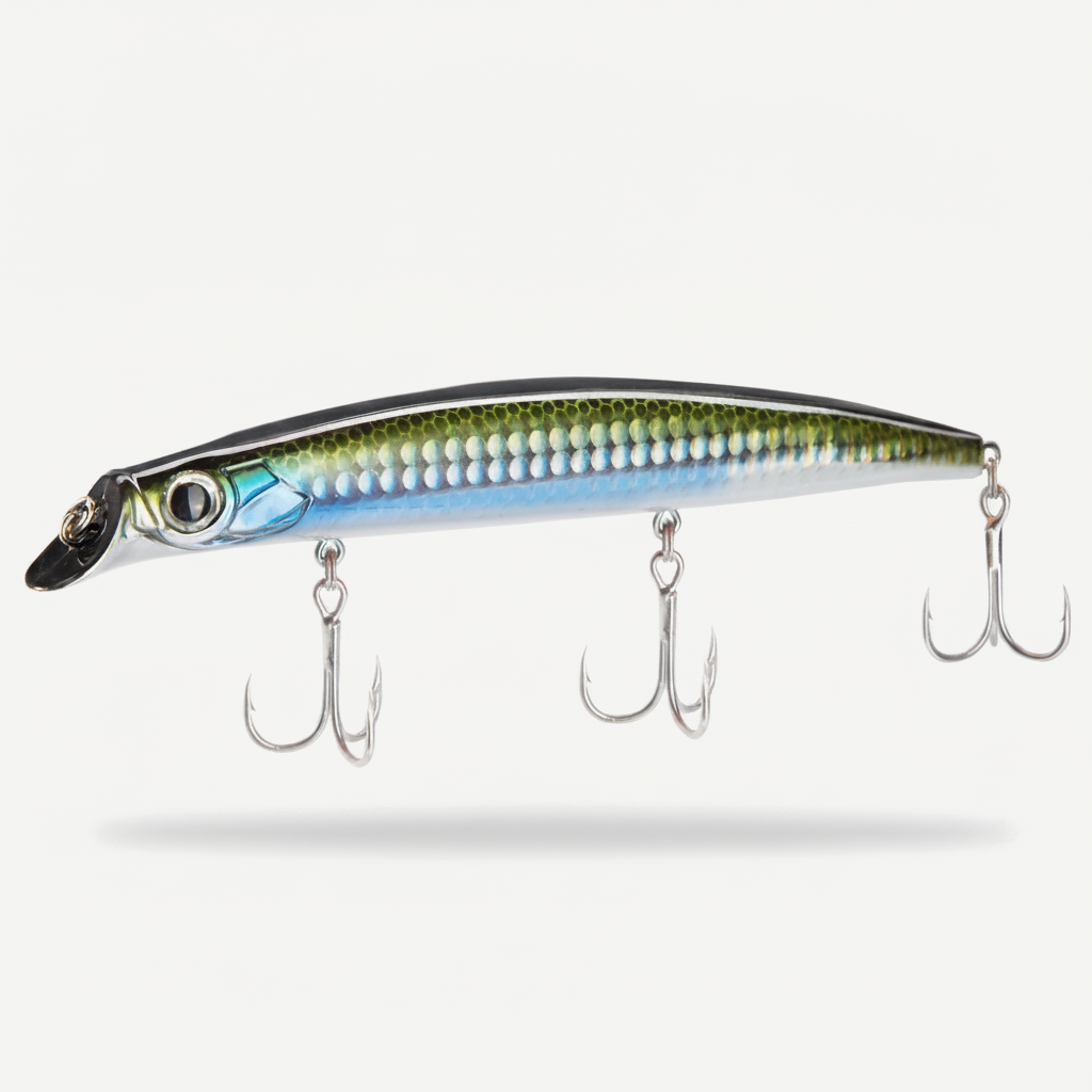 Hunthouse Fishing Sasuck Lipless Minnow Bait Pencil Lure Floating 105mm/18g 140mm/17g Wobbler Jerkbait Seabass Pike Salt
