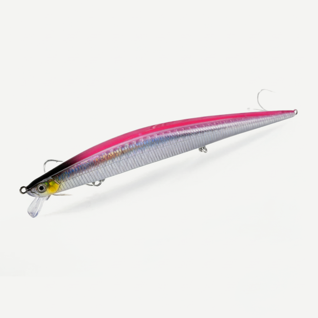 Hunthouse Sinking Tide Minnow Lure 175mm/31g Long Casting Saltwater Fishing Baits Sea Wobber Bait For Seabass Tackle LW4
