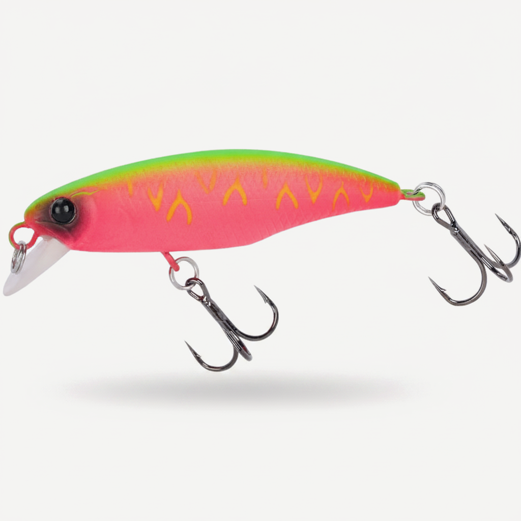 TSURINOYA Fishing Lure DW69 Sinking Minnow Hard Bait 48S 48mm 3.3g Fishing Wobblers Jerkbait Bass Trout Lure Swimbait