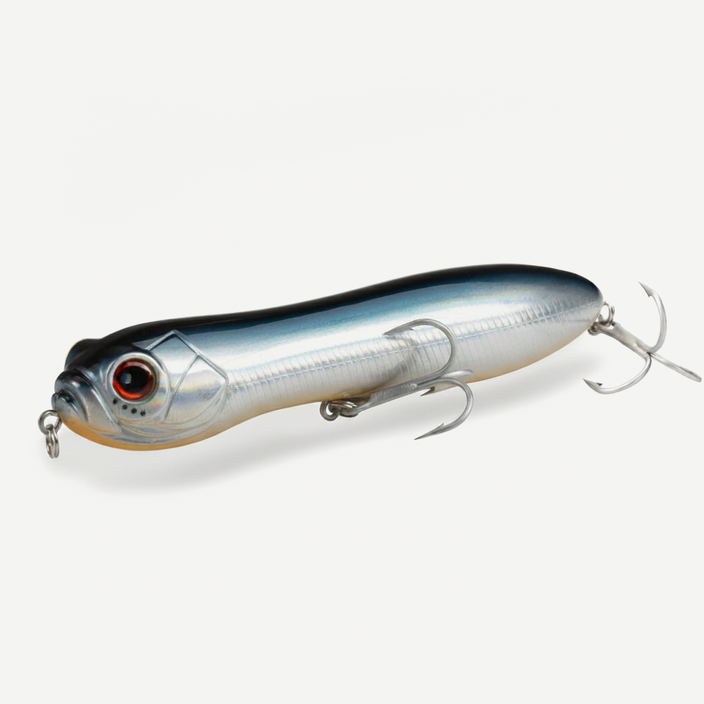 Hunthouse Pencil Fishing Lure Crazy Surface Tractor Topwater Hard Bait 130/110mm 32/21g Big Rattle Ball Loud Sound For P