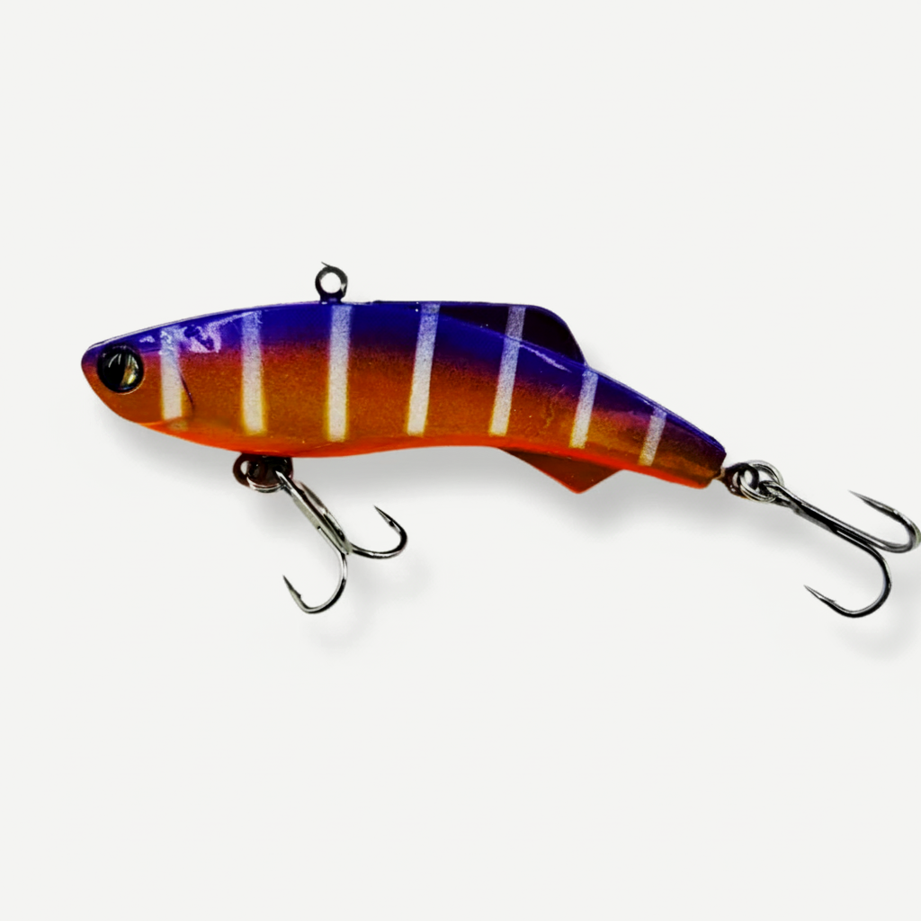 TSUYOKI Dozo 93S Silicone Rattlin Vib Ice Fishing Lure,16g/23g/30g Sinking Baguette Bait, Madness Shiriten Vibe 93 SL Vi