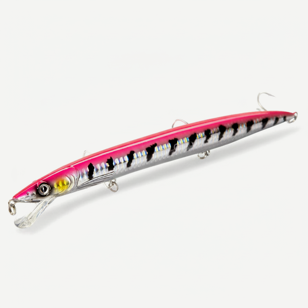 Hunthouse Sandeel Jerk Minnow Fishing Lures 143mm 173mm 208mm Long Casting Floating Lure Hard Bait Jerkbaits Pesca Fish 