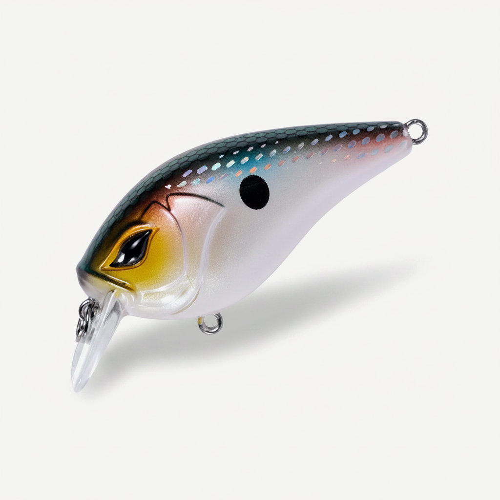 NOEBY Squarebill Crankbaits 50mm 6g Minnow Fishing Lure Wobblers Artificial Hard Bait for Perch Pike Trout Bass Fishing 