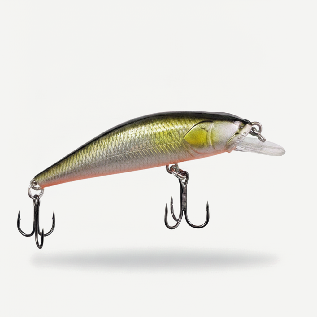 TSUYOKI 50mm 4g Sinking Minnow Stream Fishing Lure Artificial Wobbler Bait for Trout Bass Duo Spearhead Ryuki 50S Fishin