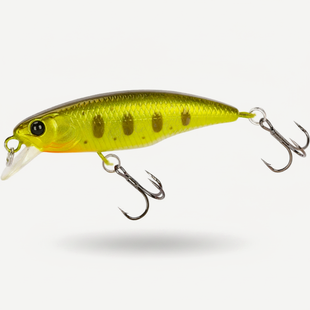 TSURINOYA Fishing Lure DW69 Sinking Minnow Hard Bait 48S 48mm 3.3g Fishing Wobblers Jerkbait Bass Trout Lure Swimbait
