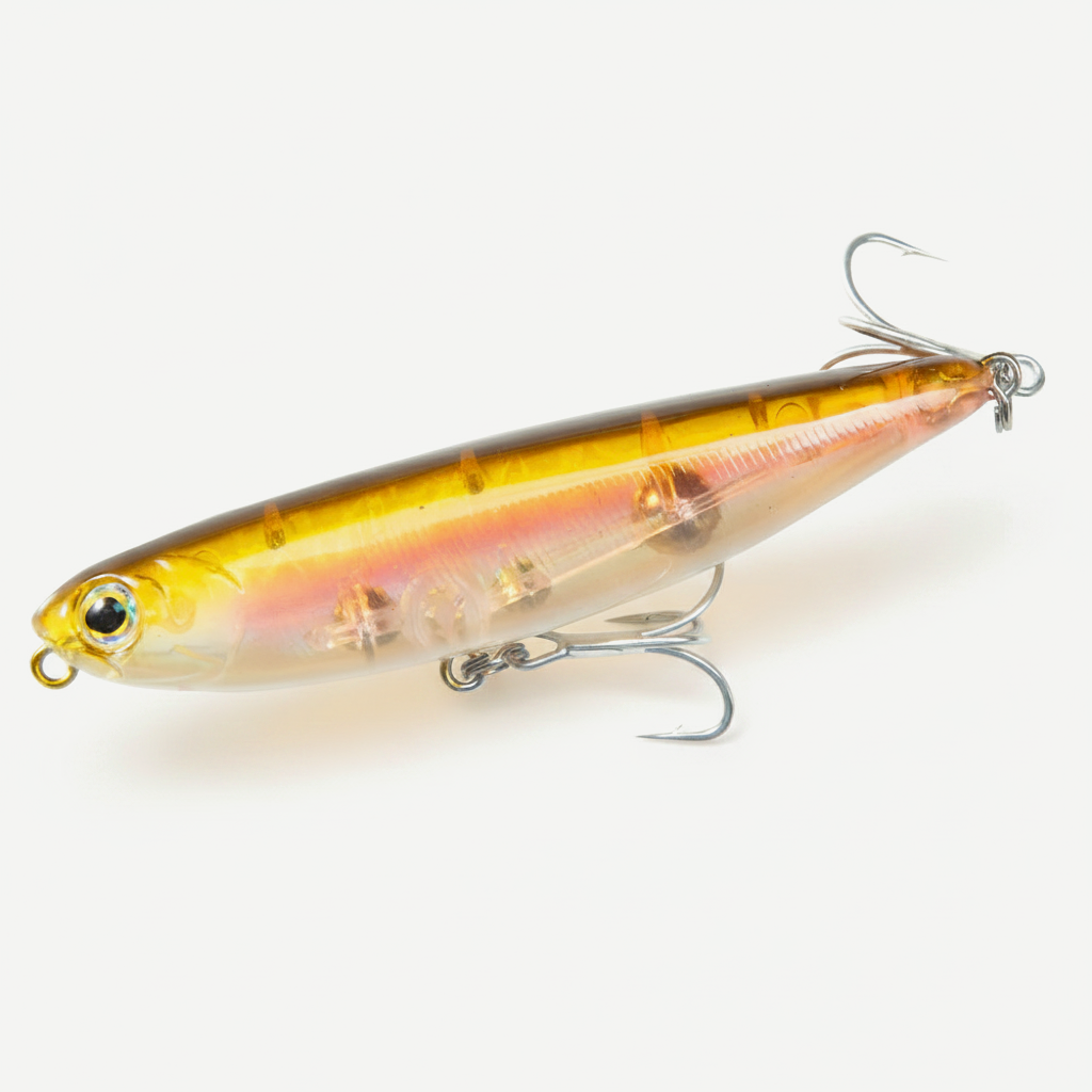 Hunthouse Floating Topwater Pencil Fishing Lure Hard Bait Surface WTD Wobblers Trolling 100/90/60mm Saltwater For Bass T