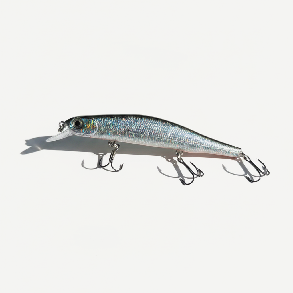 TSUYOKI Minnow Wobblers Watson 110mm 17g Magnet Weight System Long Cast Fishing Lure, Dive 0.8-1.2m Jerkbaits, ZipBait O