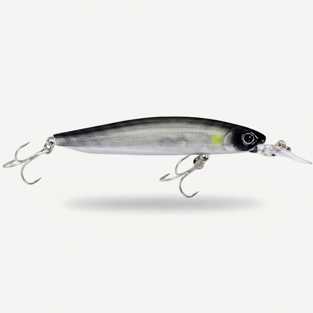 TSUYOKI Jerkbait Wobbler Fishing Lures Cherry Blood Deep Minnow 90mm 10g Artificial Hard Bait Jerk Bass Pike Trout Smith