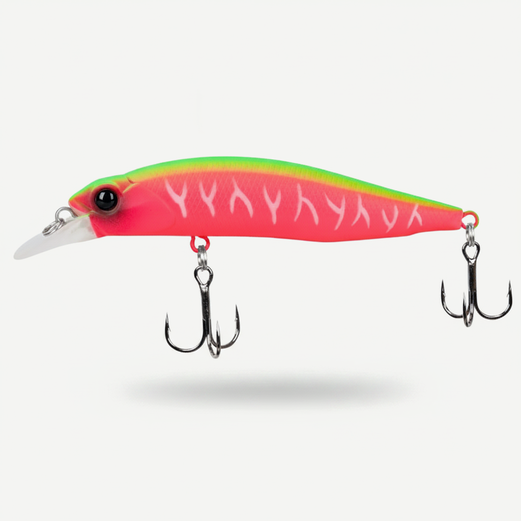 TSURINOYA 77SP Jerkbait Suspending Minnow Fishing Lure DW101 77mm 8.5g 0.7-0.9m Pike Bass Artificial Hard Baits Wobbler 