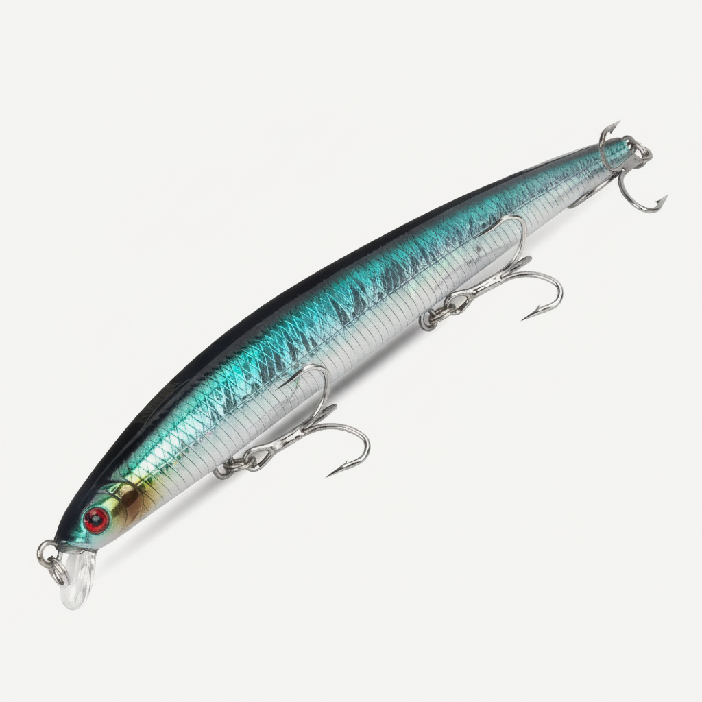 Kingdom Long Casting Minnow Jerkbait Floating/Slow Sink