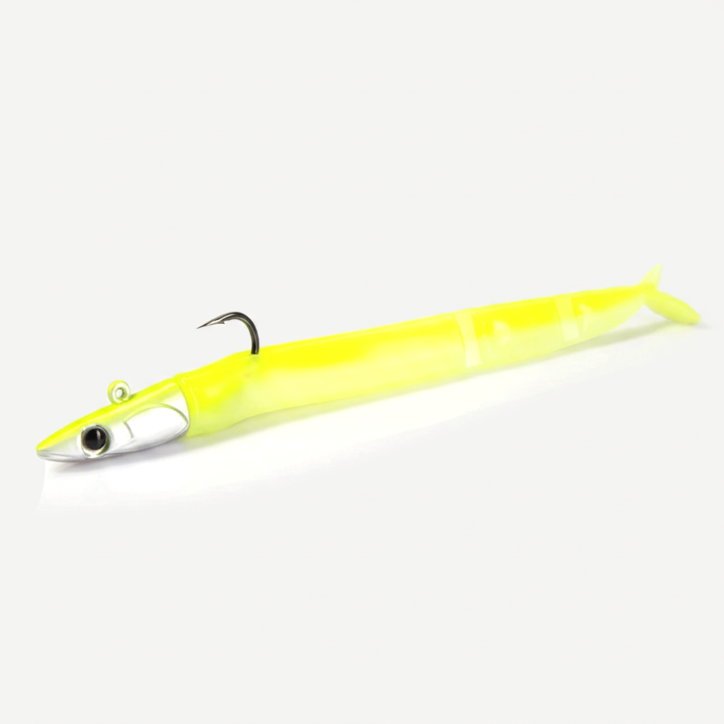 Hunthouse Soft Lure JIG Head Fishing 105mm/5g 115mm/9g 124mm/15g Easy Shiner Swimbaits Double Color Bass GT Fish Accesso