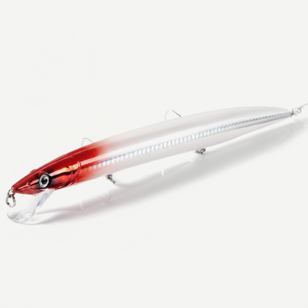 Hunthouse Sandeel Jerk Minnow Fishing Lures 143mm 173mm 208mm Long Casting Floating Lure Hard Bait Jerkbaits Pesca Fish 
