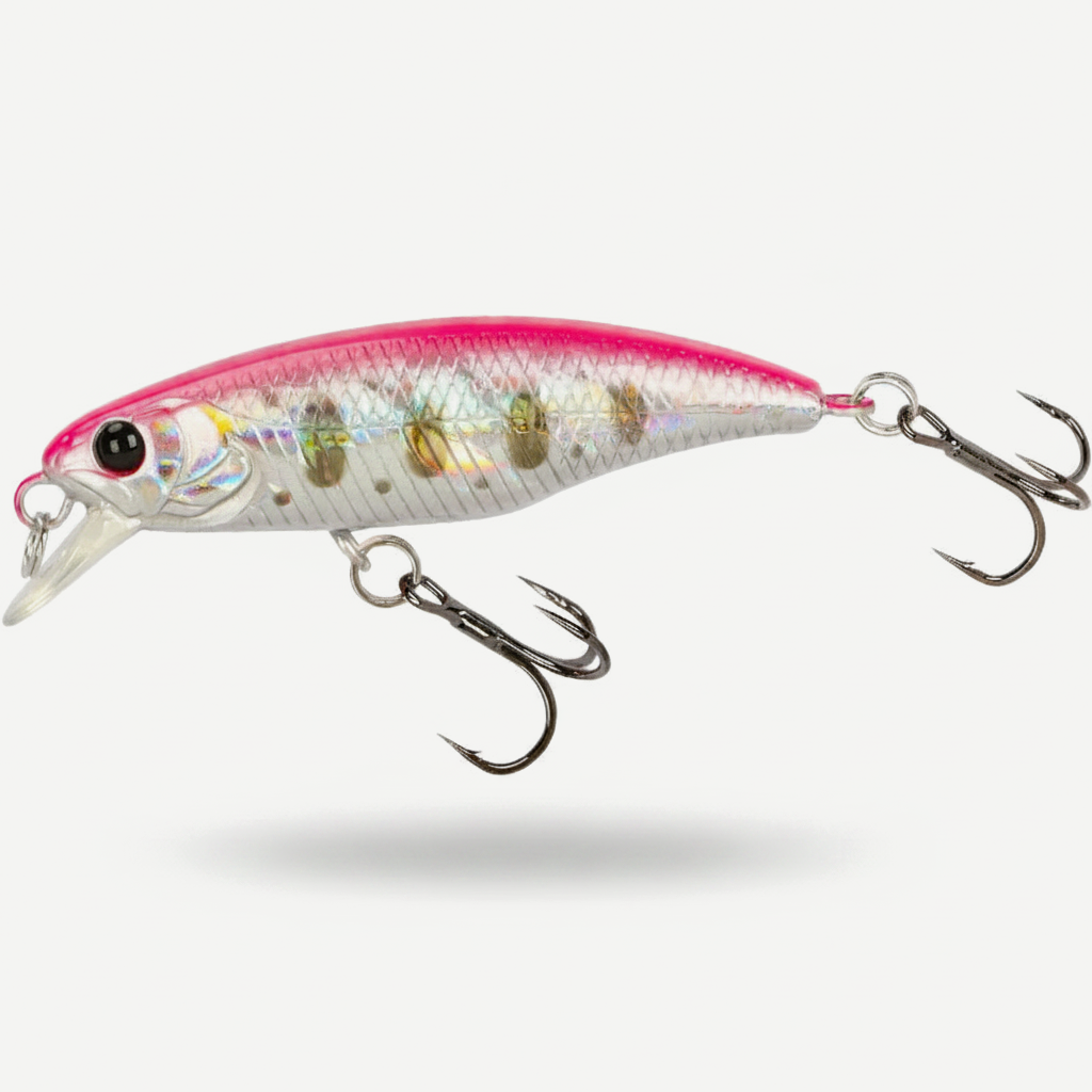 TSURINOYA Fishing Lure DW69 Sinking Minnow Hard Bait 48S 48mm 3.3g Fishing Wobblers Jerkbait Bass Trout Lure Swimbait