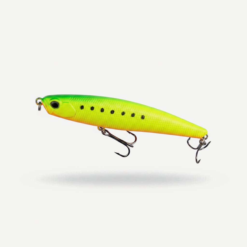 TSUYOKI Sinking Pencil 2024 Fishing Lure 68mm 7.7g Stickbait Japan DUO Bay RUF Seek 68S Sinking SeaBass Lure Fishing Sal