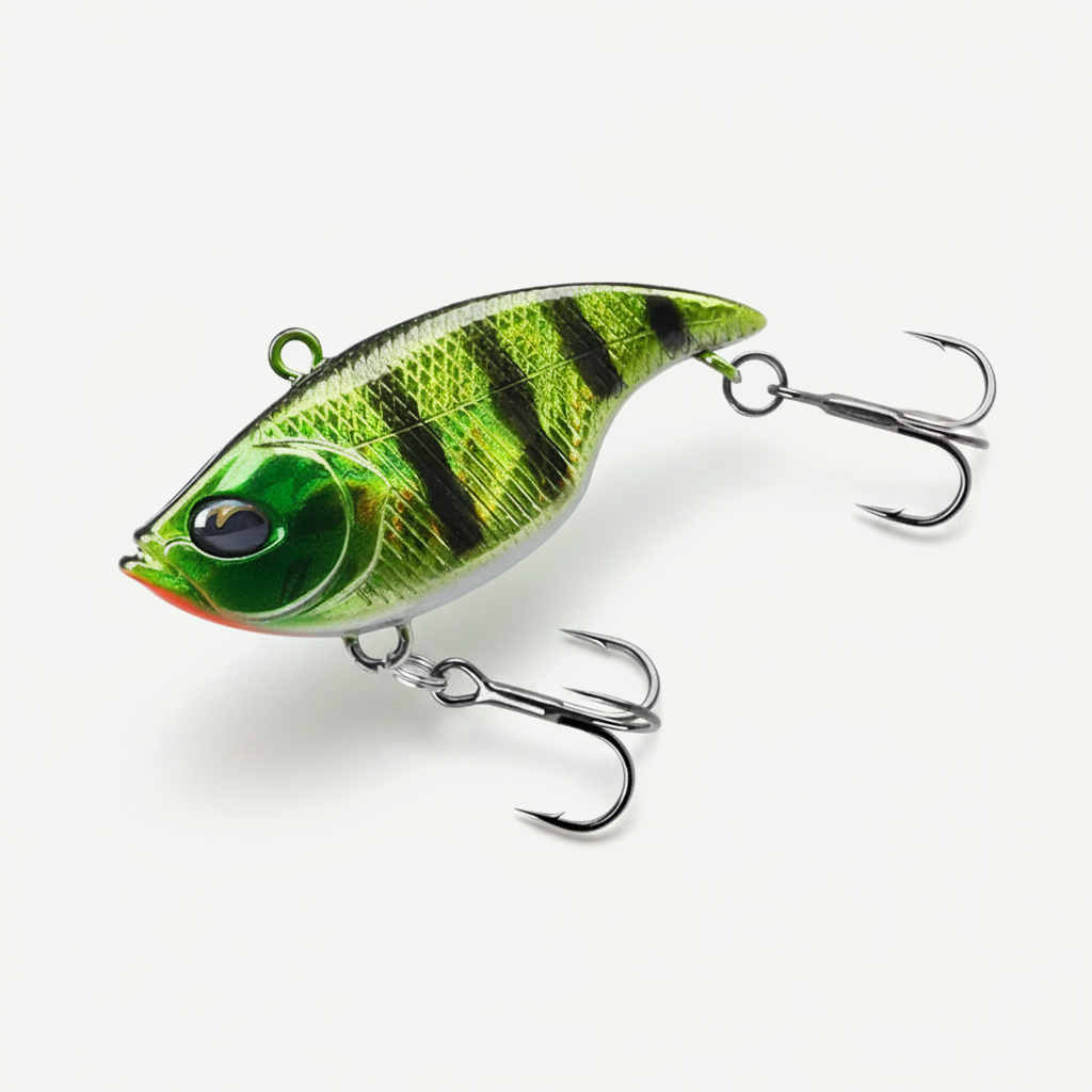 TSURINOYA 50S Vibration TEMPTER 50mm 12.5g Long Casting Sinking Fishing Lure VIB Winter Fishing Lipless Hard Bait For Pi