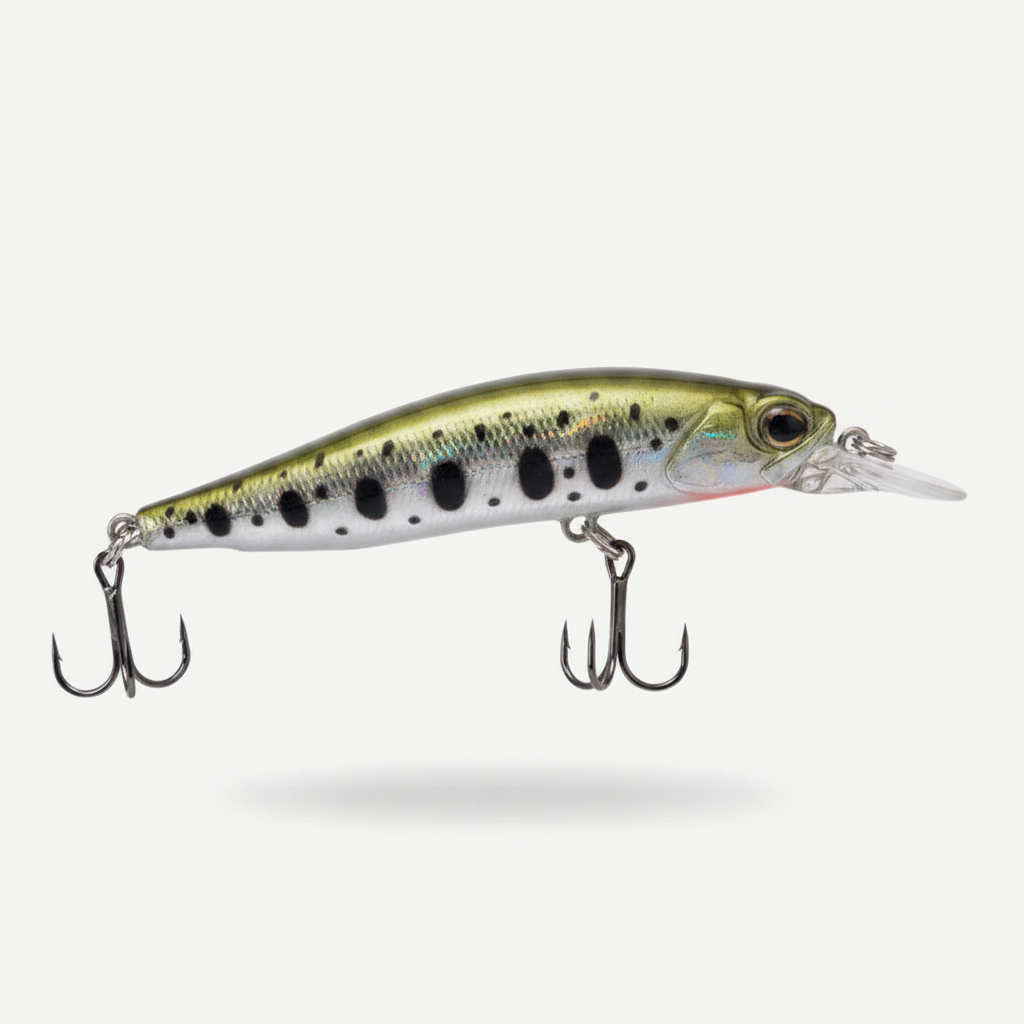 TSUYOKI Minnow 6.3cm 5g Suspending Jerkbait Stream Lures Artificial Baits for Bass Trout Duo Realis Rozante 63SP Fishing