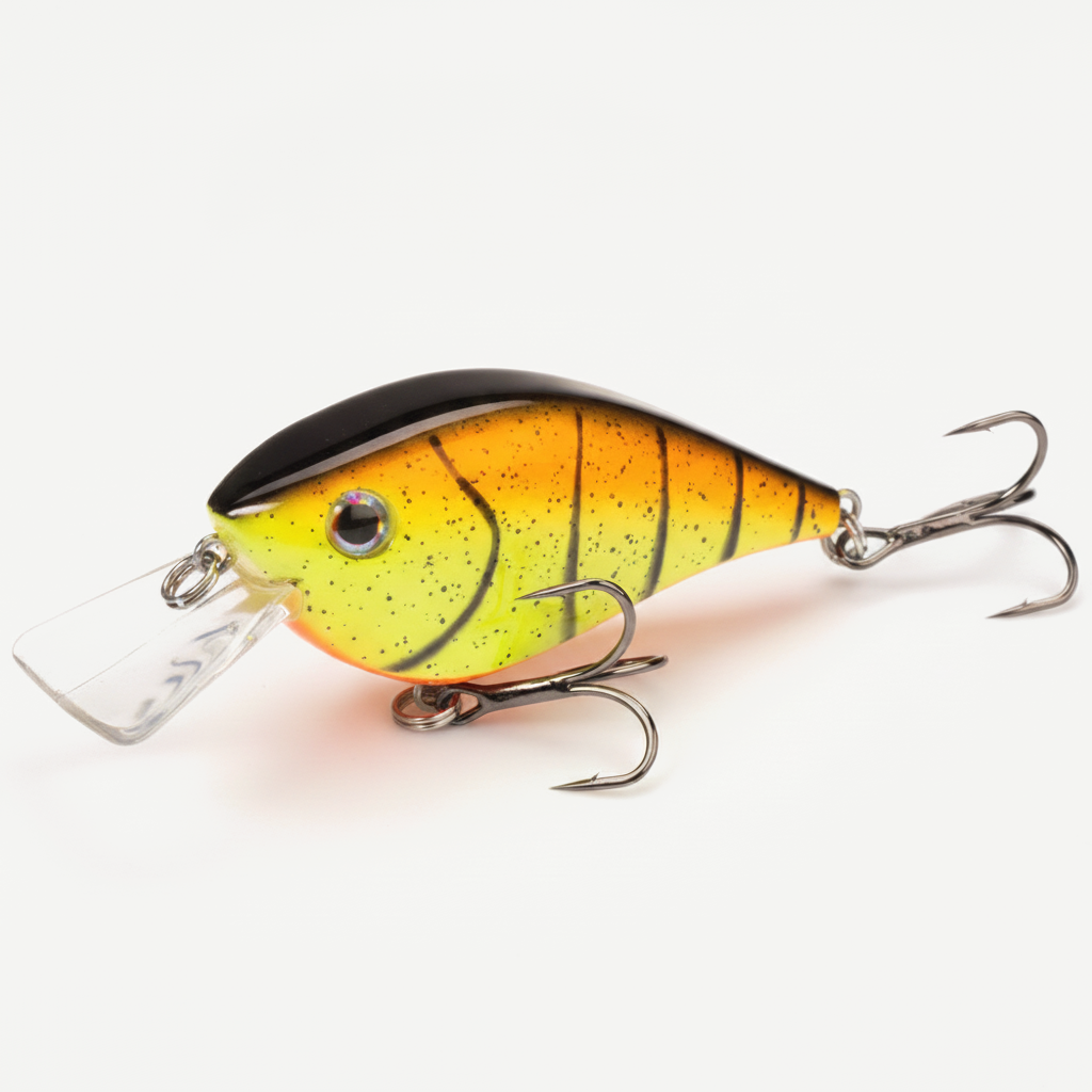 Hunthouse Fishing Lures Hard Baits Crankbait Floating 65mm 16.5g KVD 2.5 Squarebill Wobblers Swimbait For Pike Bass Trou