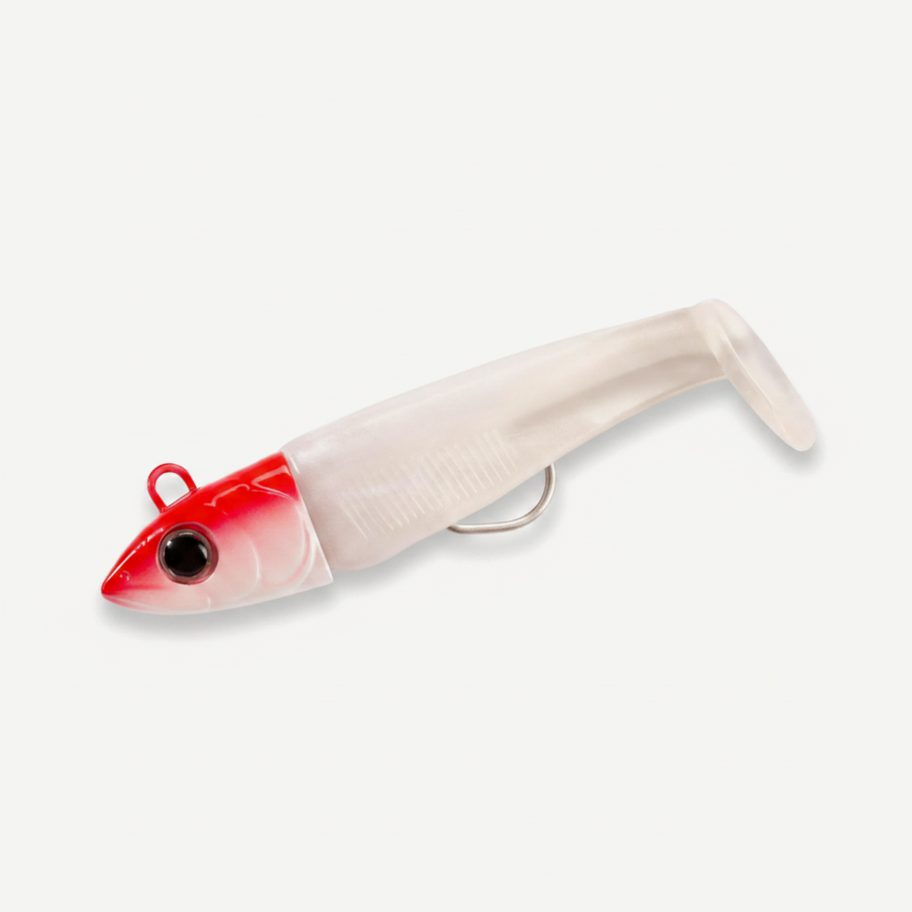 Hunthouse Barre T. Minnow Soft Fishing Lure 7/12/25/40/60/90/120g Baits With Paddle Tail For Bass Pike Leurre Souple LW2