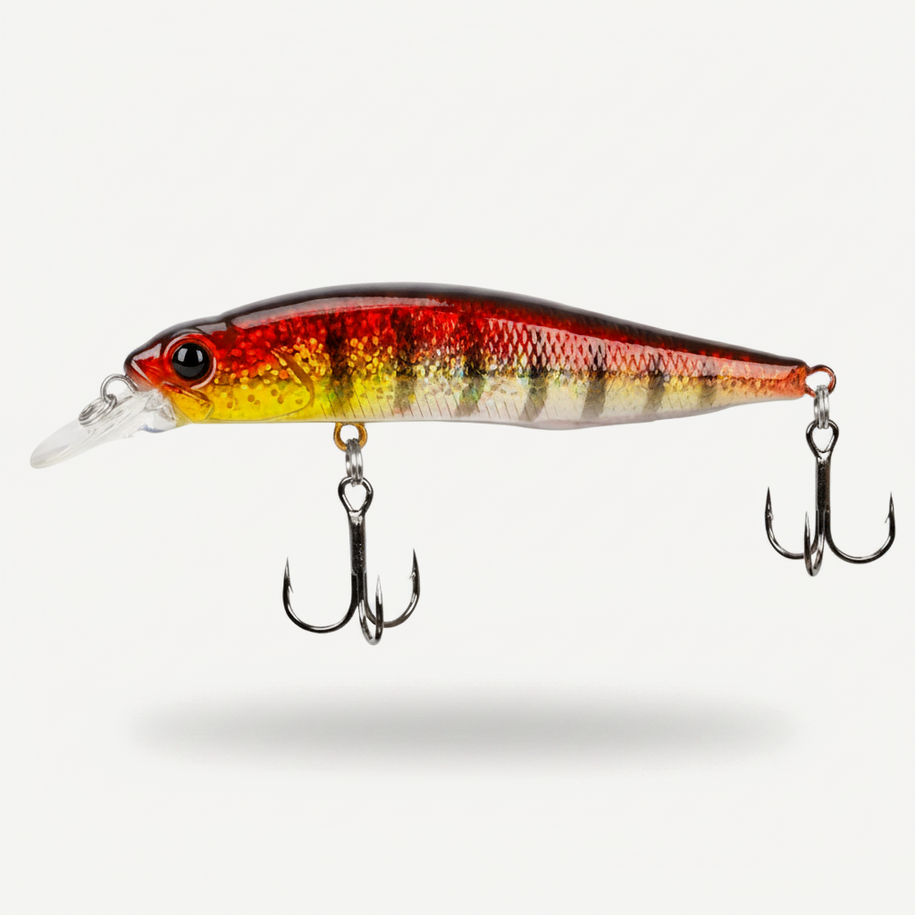 TSURINOYA Jerkbait DW101 77mm 8.5 Suspending Minnow Fishing Lure 77SP Artificial Hard Baits Movement System Pike Fishing