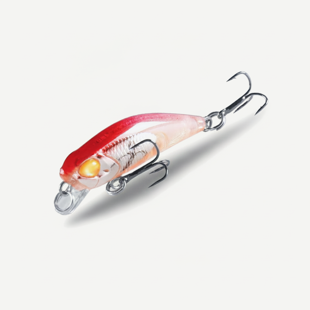 BEARKING 42mm Sinking Minnow Shad Hard Lure